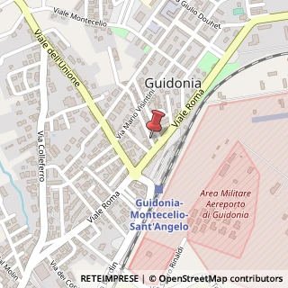 Mappa Via Enrico Pezzi, 6, 00012 Guidonia Montecelio, Roma (Lazio)