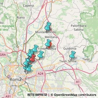 Mappa 00013 Fonte Nuova RM, Italia (8.20357)