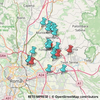 Mappa 00013 Fonte Nuova RM, Italia (5.893)