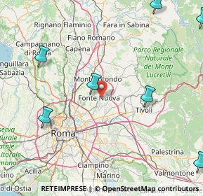 Mappa 00013 Fonte Nuova RM, Italia (32.91545)