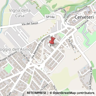 Mappa Viali di Livry Gargan, 8, 00052 Cerveteri RM, Italia, 00052 Cerveteri, Roma (Lazio)