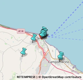 Mappa Via Molinello, 86039 Termoli CB, Italia (1.79167)