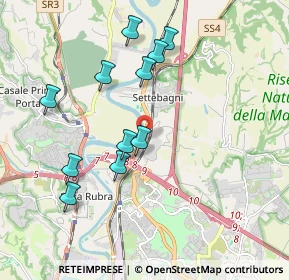 Mappa Via Casale di Settebagni, 00138 Roma RM, Italia (1.98091)