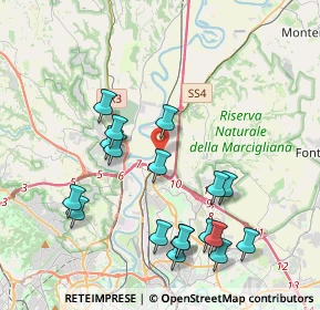 Mappa Via Casale di Settebagni, 00138 Roma RM, Italia (4.46222)