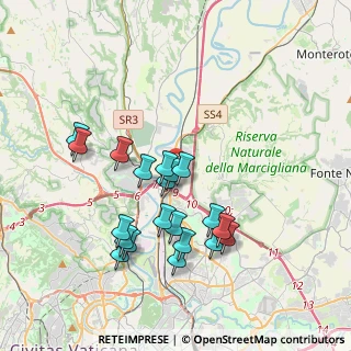 Mappa Via Casale di Settebagni, 00138 Roma RM, Italia (3.757)