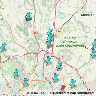Mappa Via Casale di Settebagni, 00138 Roma RM, Italia (6.1725)
