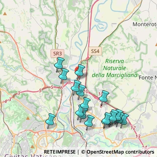 Mappa Via Casale di Settebagni, 00138 Roma RM, Italia (4.925)