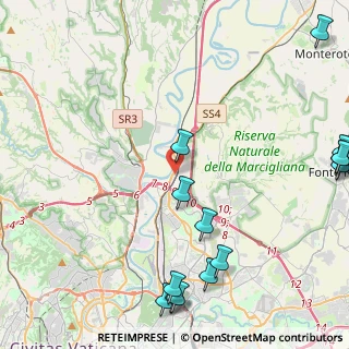 Mappa Via Casale di Settebagni, 00138 Roma RM, Italia (7.2295)
