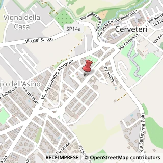Mappa Via Settevene Palo, 159, 00052 Cerveteri, Roma (Lazio)