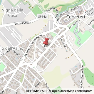Mappa Viali di Livry Gargan, 5, 00052 Cerveteri, Roma (Lazio)