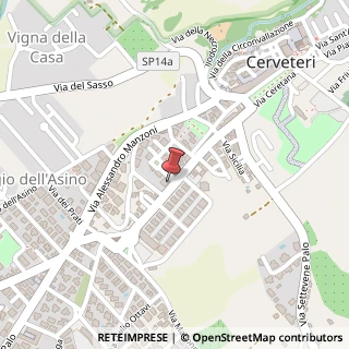 Mappa Via Settevene Palo, 147, 00052 Cerveteri, Roma (Lazio)