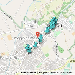 Mappa Via Emanuele Badini, 00052 Cerveteri RM, Italia (0.477)