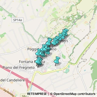 Mappa Via Emanuele Badini, 00052 Cerveteri RM, Italia (0.5485)