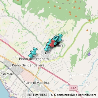 Mappa Via Emanuele Badini, 00052 Cerveteri RM, Italia (0.61833)