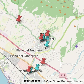 Mappa Via Emanuele Badini, 00052 Cerveteri RM, Italia (1.6225)