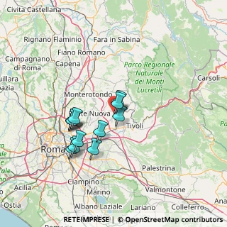 Mappa Via Colle Ferro, 00012 Guidonia Montecelio RM (12.63917)