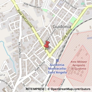 Mappa Viale dell'Unione, 21, 00012 Guidonia Montecelio, Roma (Lazio)