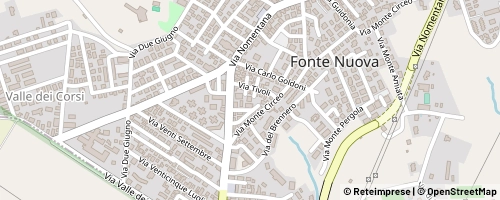 Mappa Fonte Nuova
