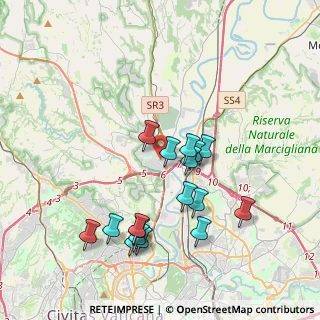 Mappa Via Bagolino, 00188 Roma RM, Italia (3.93412)