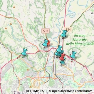 Mappa Via Bagolino, 00188 Roma RM, Italia (3.24583)