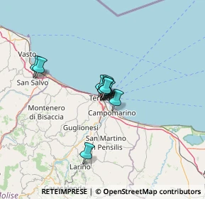 Mappa Via Tremiti, 86039 Termoli CB, Italia (6.97182)