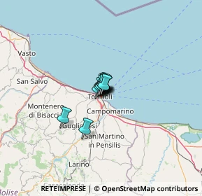 Mappa Via Pantelleria, 86039 Termoli CB, Italia (3.71727)