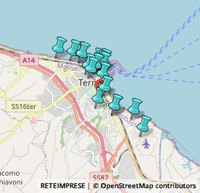 Mappa Via Pantelleria, 86039 Termoli CB, Italia (1.17632)
