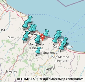 Mappa Strada Provinciale, 86038 Petacciato CB, Italia (12.4165)