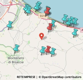 Mappa Strada Provinciale, 86038 Petacciato CB, Italia (5.111)