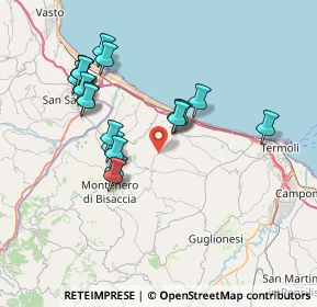 Mappa Strada Provinciale, 86038 Petacciato CB, Italia (7.6855)