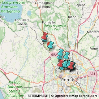 Mappa Via Giulio Galli, 00123 Roma RM, Italia (8.381)