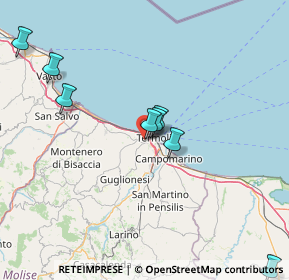 Mappa Via Catania, 86039 Termoli CB, Italia (27.49917)