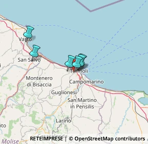 Mappa Via Catania, 86039 Termoli CB, Italia (28.38182)