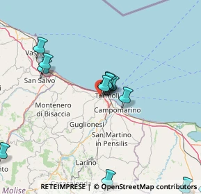 Mappa Via Catania, 86039 Termoli CB, Italia (26.86333)