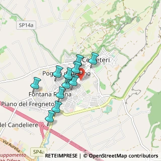 Mappa Largo Almunecar, 00052 Cerveteri RM, Italia (0.74455)