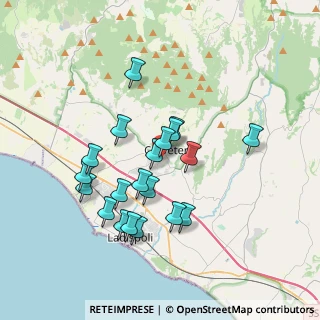 Mappa Largo Almunecar, 00052 Cerveteri RM, Italia (3.436)