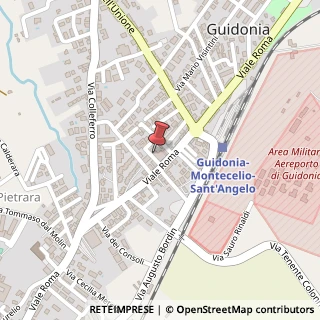 Mappa Viale Roma, 120, 00018 Guidonia Montecelio, Roma (Lazio)
