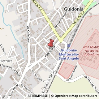 Mappa Viale Roma, 122, 00012 Guidonia Montecelio, Roma (Lazio)