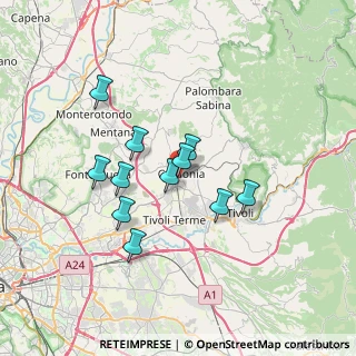 Mappa Via Mario Tadini, 00012 Guidonia Montecelio RM (6.05)
