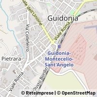 नक्शा Guidonia Montecelio