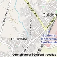 Kaart Guidonia Montecelio