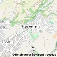 Kaart Cerveteri