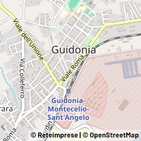 Map Guidonia Montecelio