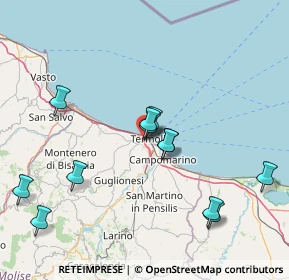 Mappa Via Madonna delle Grazie, 86039 Termoli CB, Italia (16.65417)