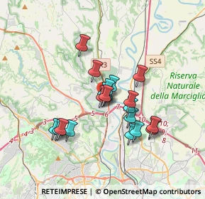 Mappa Via Brembio, 00188 Roma RM, Italia (2.866)