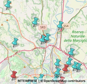 Mappa Via Brembio, 00188 Roma RM, Italia (6.657)