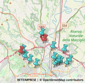 Mappa Via Brembio, 00188 Roma RM, Italia (4.56813)