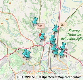 Mappa Via Brembio, 00188 Roma RM, Italia (3.44636)