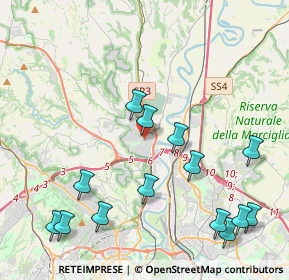 Mappa Via Brembio, 00188 Roma RM, Italia (5.23286)