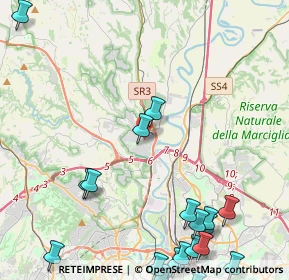 Mappa Via Brembio, 00188 Roma RM, Italia (6.8955)